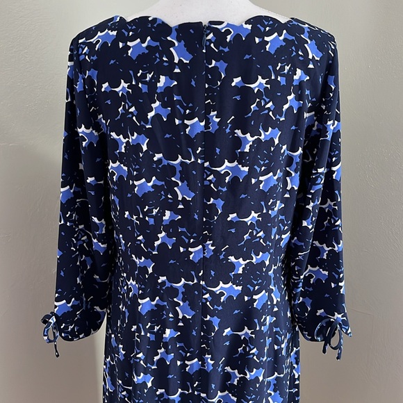 TALBOTS Crepe Shift Dress - Floral Print - Picture 7 of 14